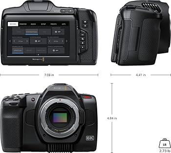Amazon.com : Blackmagic Design Pocket Cinema Camera 6K Pro