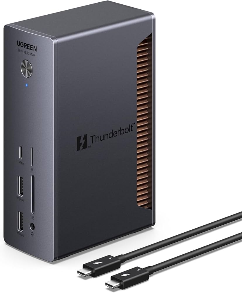 Amazon.com: UGREEN Thunderbolt 5 Dock, 13-in-1, 120Gbps Transfer