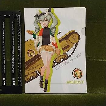 Amazon.co.jp: アンチョビ 私服 A4クリアファイル 一番くじ ガールズ