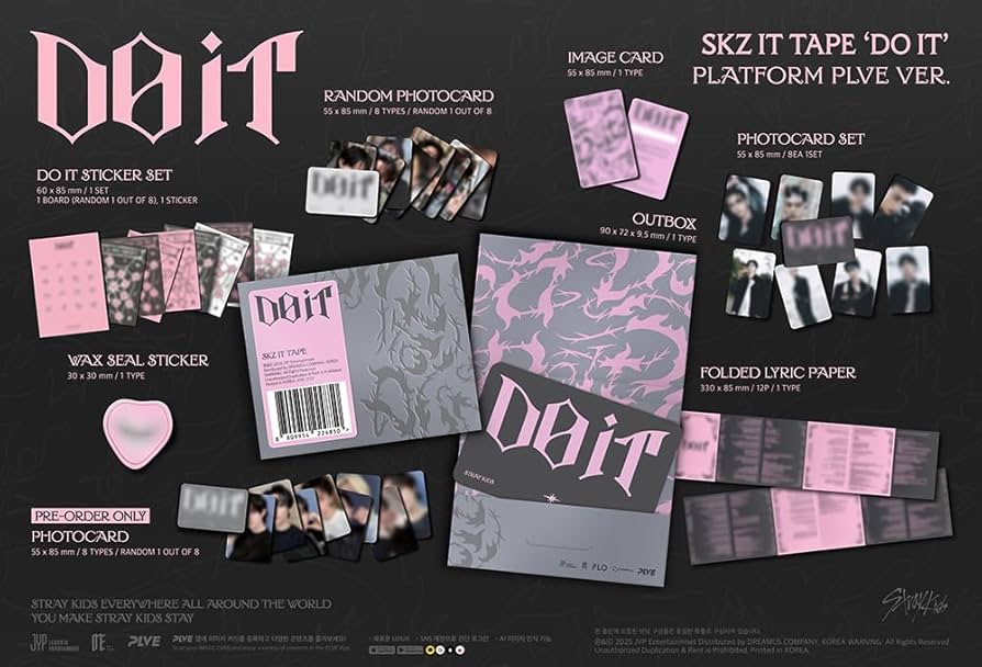 Amazon.co.jp: Stray-Kids (スキズ/SKZ) - SKZ IT TAPE [ DO IT ] 韓国