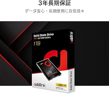 Amazon | addlink S20 台湾製 1TB 内蔵SSD | 読取り最大 500MB/s