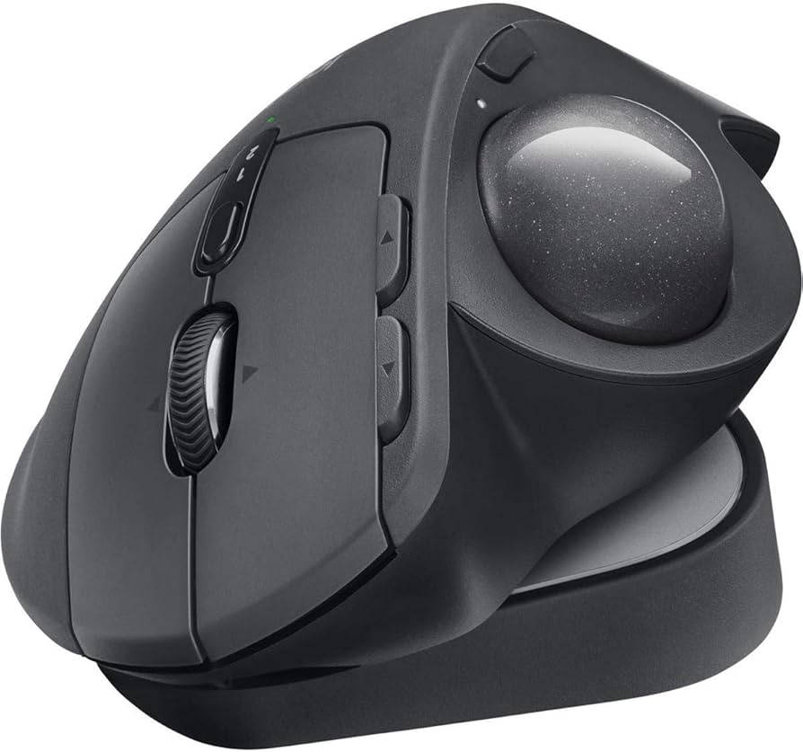 Amazon.com: Logitech MX Ergo Plus Wireless Trackball Mouse, 2048