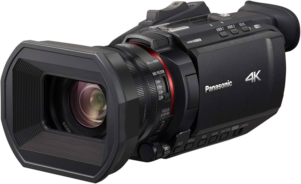 Buy Panasonic X1500 4K Professional Camcorder with 24X Optical