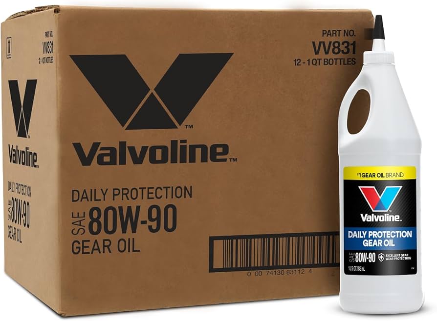 Amazon.co.jp: Valvoline vv831高パフォーマンスギアオイルSAE 80 W-90