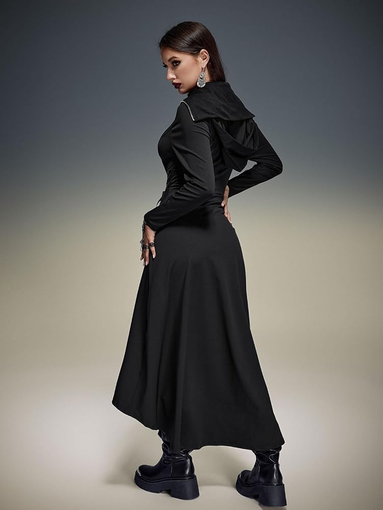 Amazon.com: ROSE GAL Rosegal Plus Size Womens Gothic PU Panel Lace