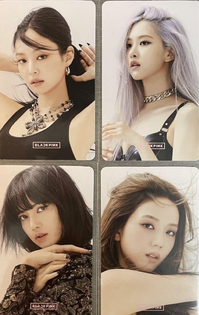BLACKPINK トレカ まとめ売り ジス ジェニ ロゼ リサ 追加アリ