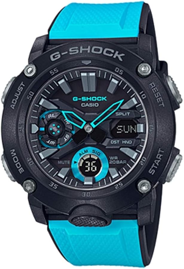 Casio G-Shock G-Shock Men's GA-2000 Series Carbon Core Guard Black
