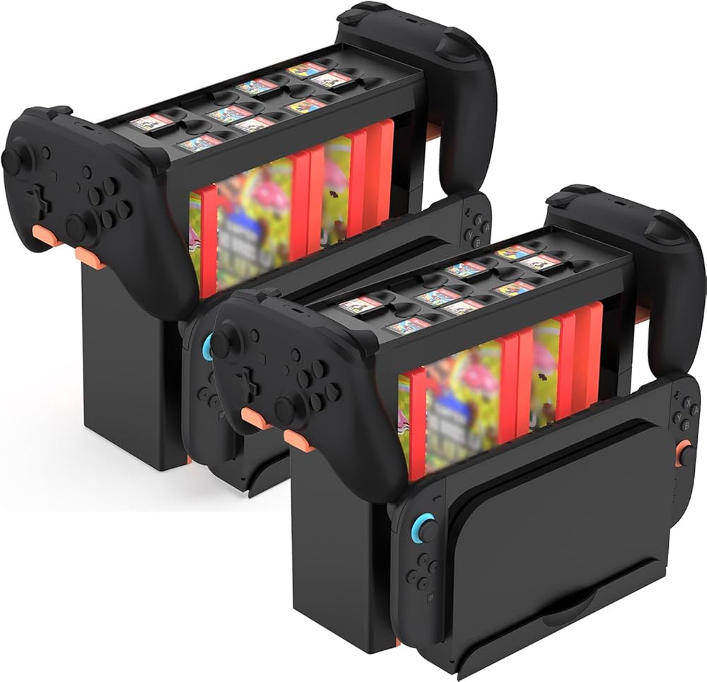 Amazon.co.jp: Anfurt Switch 2 収納 スタンド スイッチ 大容量 収納