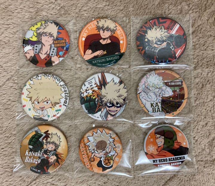 僕のヒーローアカデミア まとめ売り 200点以上 ヒロアカ 缶バッジ他