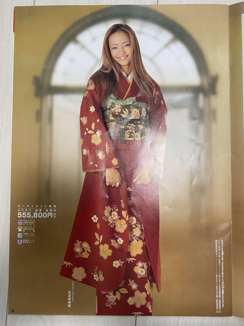 Amazon.co.jp: 安室奈美恵 1996 ツアーパンフレット きものやまと