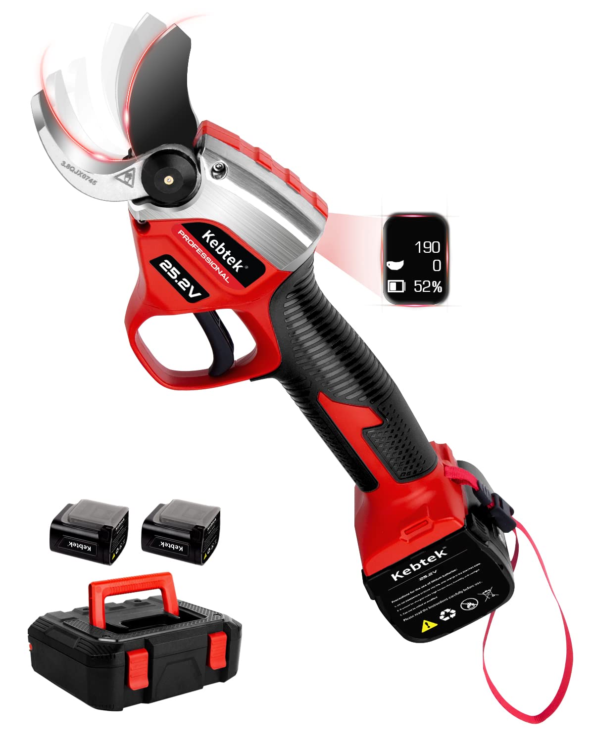 Amazon | 【アップグレード機能、庭師・農園専用】Kebtek コードレス