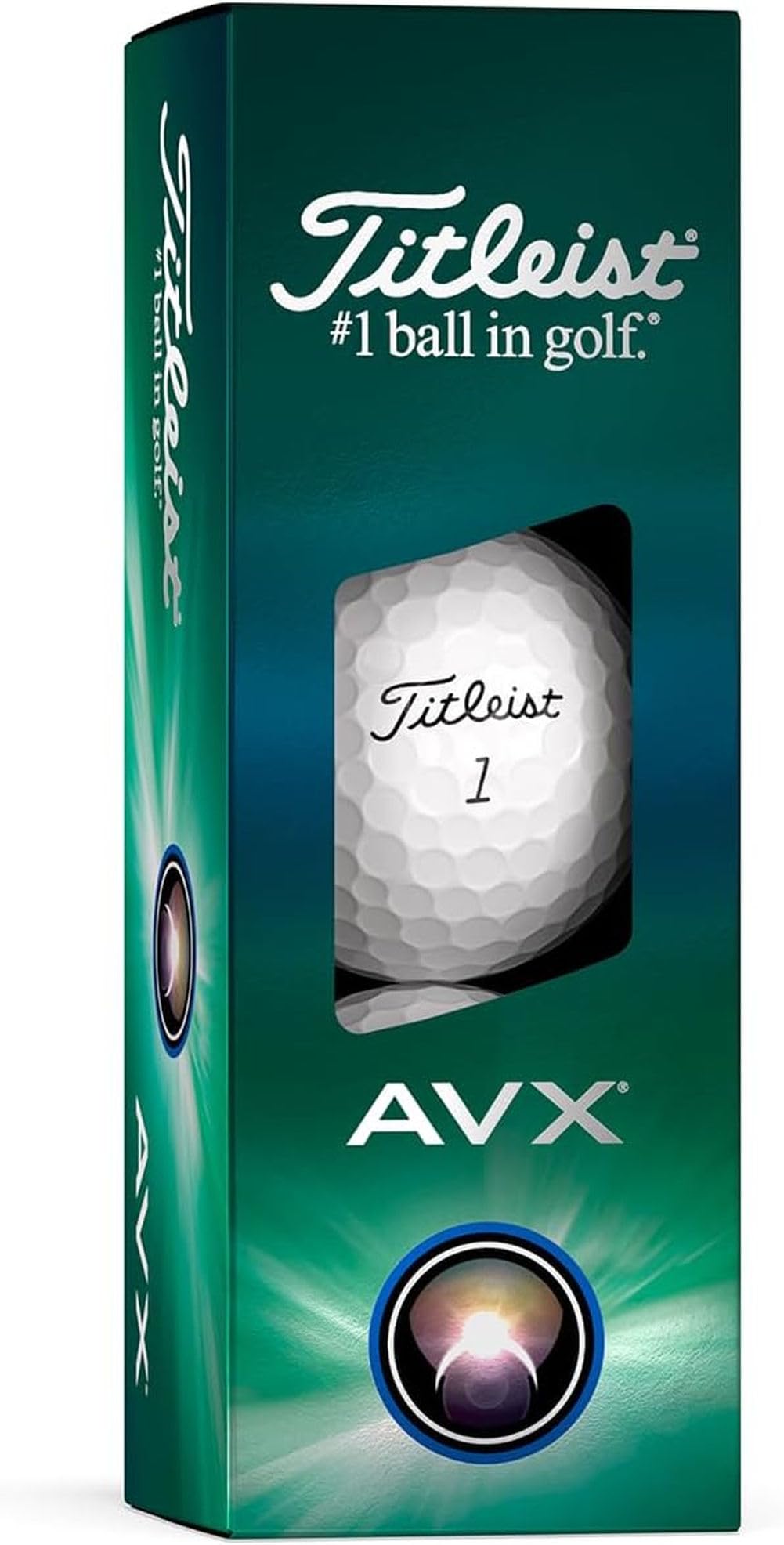 Amazon.co.jp: Titleist AVX ゴルフボール (ホワイト、3パック) 1
