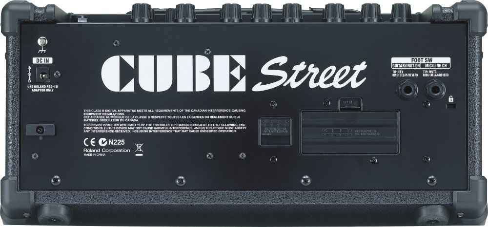 Amazon | Roland Battery Powered Stereo Amplifier レッド CUBE-ST-R