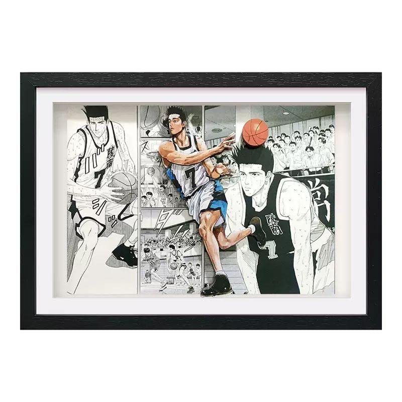 Amazon.co.jp: SLAM DUNK スラムダンク 立体画 中国 仙道彰 : おもちゃ