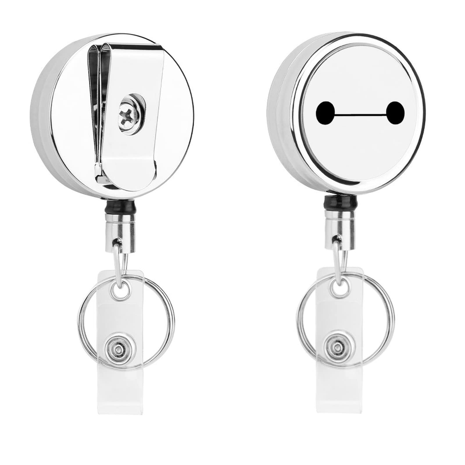 Amazon | 吊り下げ名札用リール ベイマックス バッジリール 名札