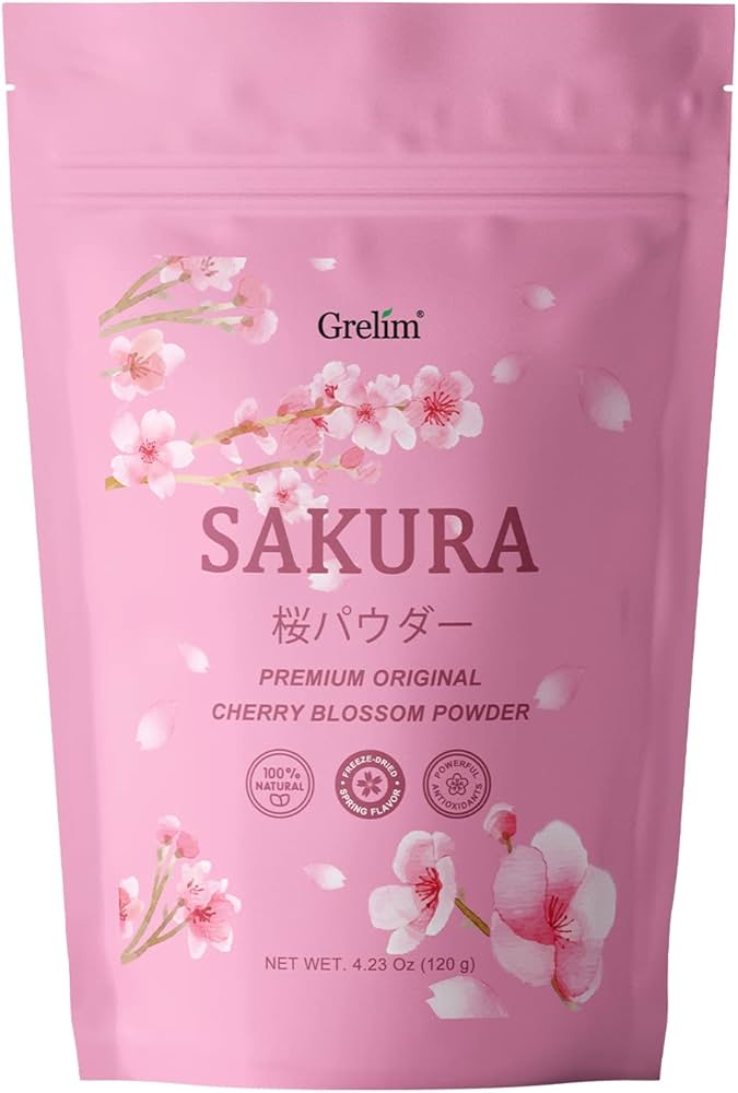Amazon.com : GRELIM Sakura Powder Premium Original Cherry Blossom
