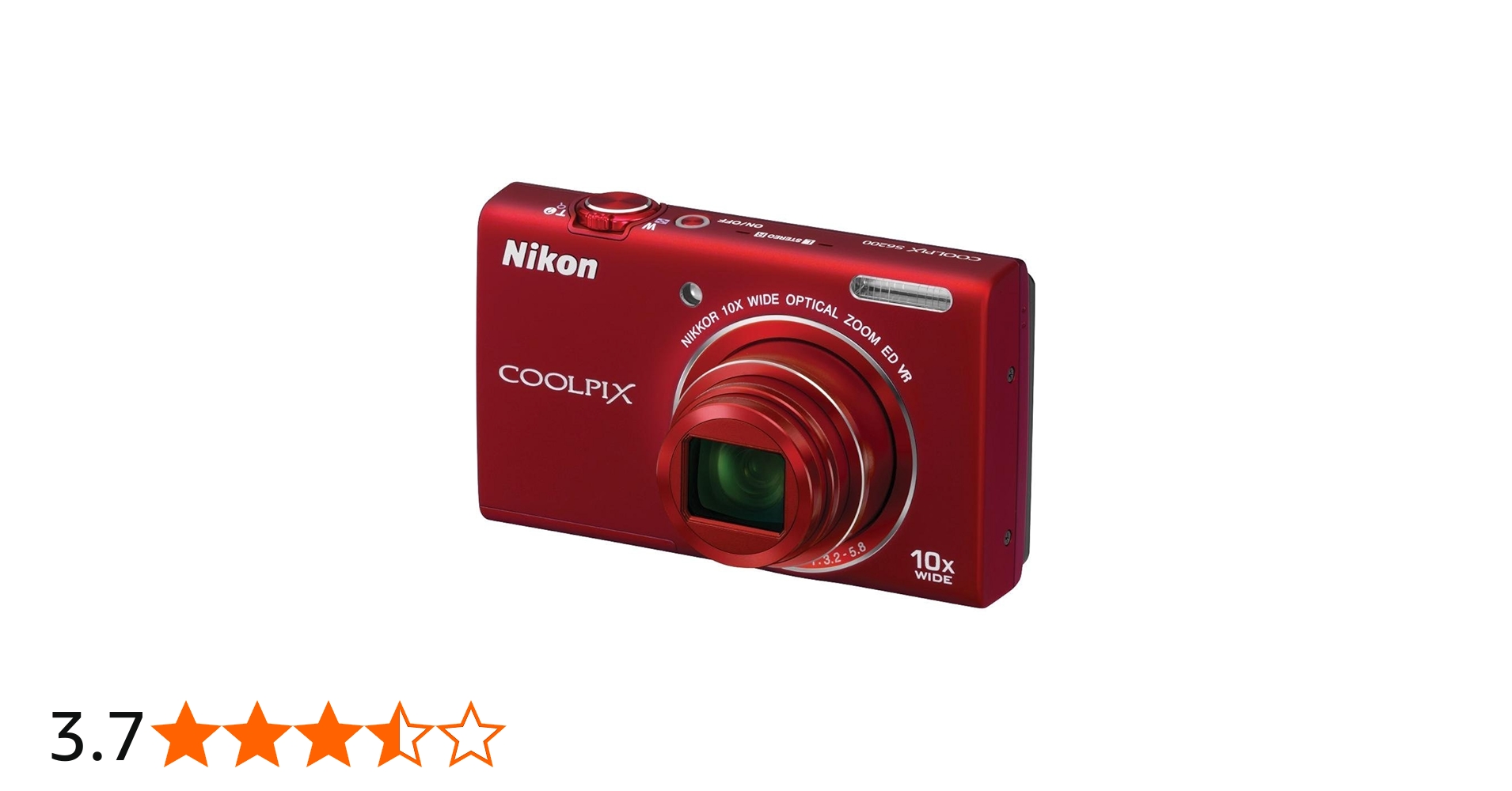 Amazon | Nikon COOLPIX S6200 16 MP デジタルカメラ 10倍光学ズーム