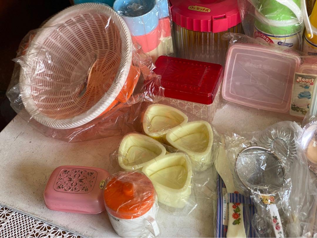 Amazon.co.jp: レトロポップ キッチン 雑貨 セット まとめ売り 昭和