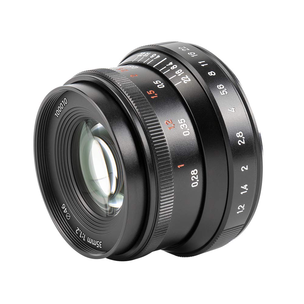 Amazon.com : 7artisans 35mm F1.2 II APS-C Manual Focus Camera