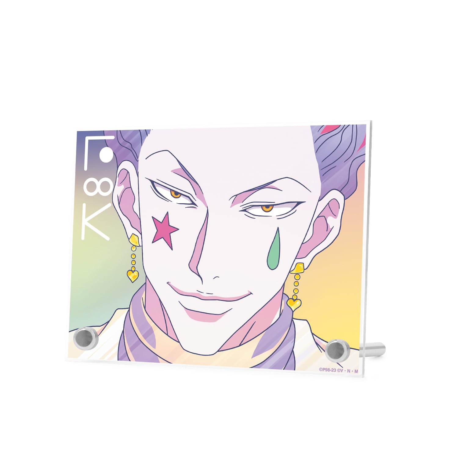 HUNTER×HUNTER アクリルアートボード ヒソカ☆24時間以内発送