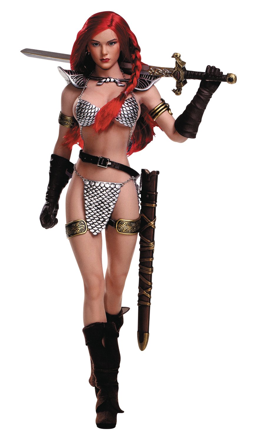 Amazon.com: Phicen Red Sonja 1/6 Scale Action Figure PL2015-86