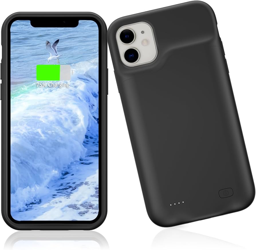 Amazon | Gladgogo iPhone 12 Mini/13 Mini 対応バッテリーケース