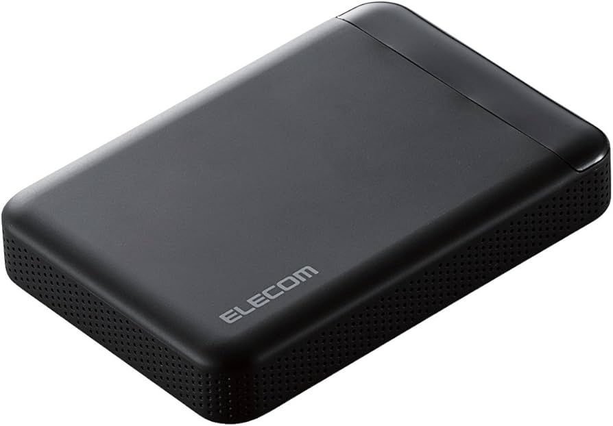 Amazon | エレコム HDD 外付けハードディスク 2TB ビデオカメラから