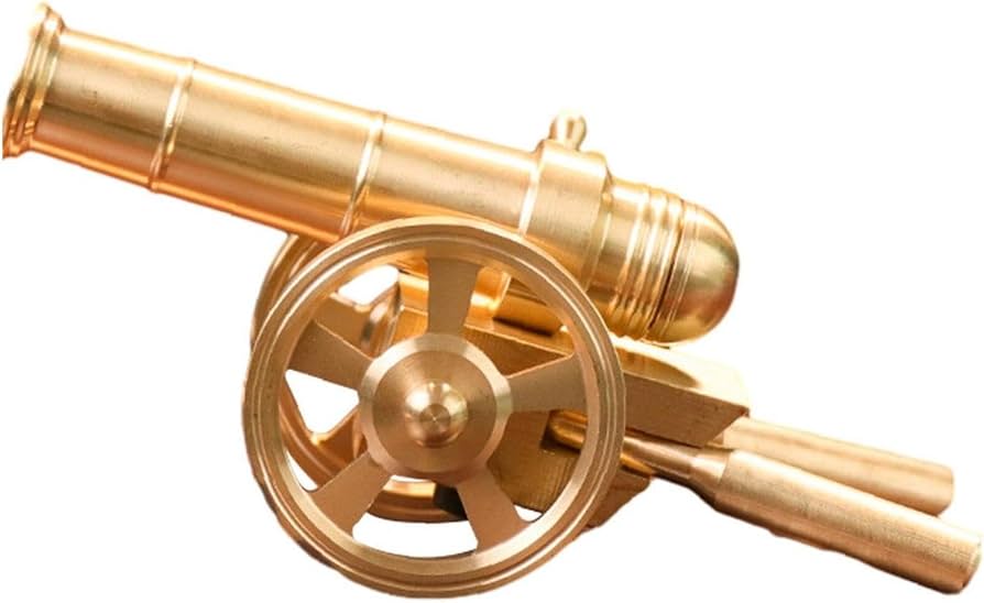 Amazon.co.jp: 軍用大砲 真鍮 ミニ 大砲 モデル デスクトップ装飾