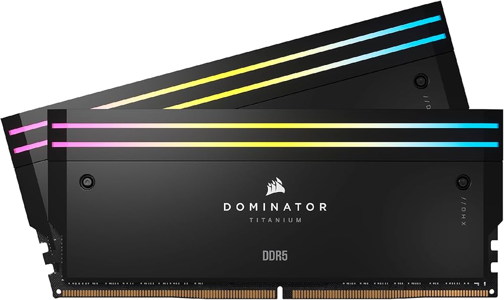 CORSAIR DOMINATOR TITANIUM RGB DDR5 RAM 32GB (2x16GB) DDR5 7200MHz