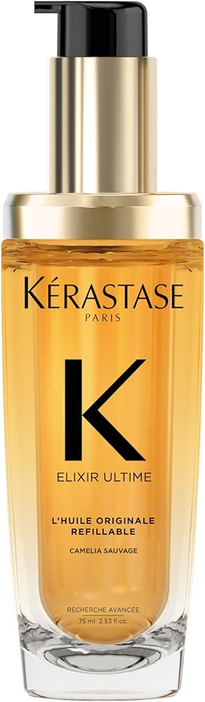 Amazon.com: Kerastase Elixir Ultime Refillable Hair Oil - Hydrates