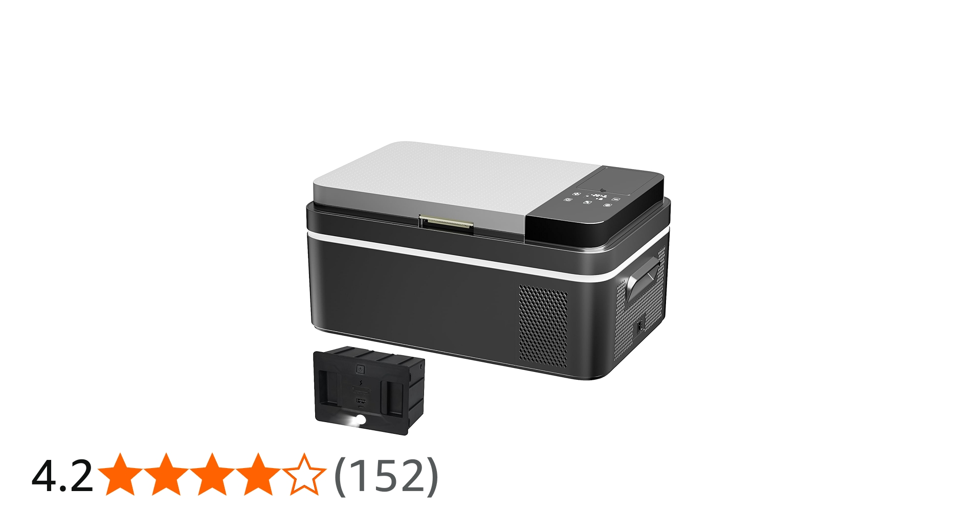 Amazon.co.jp: Sumeriy 車載冷蔵庫 22L バッテリー付き -20℃～20℃ 急速