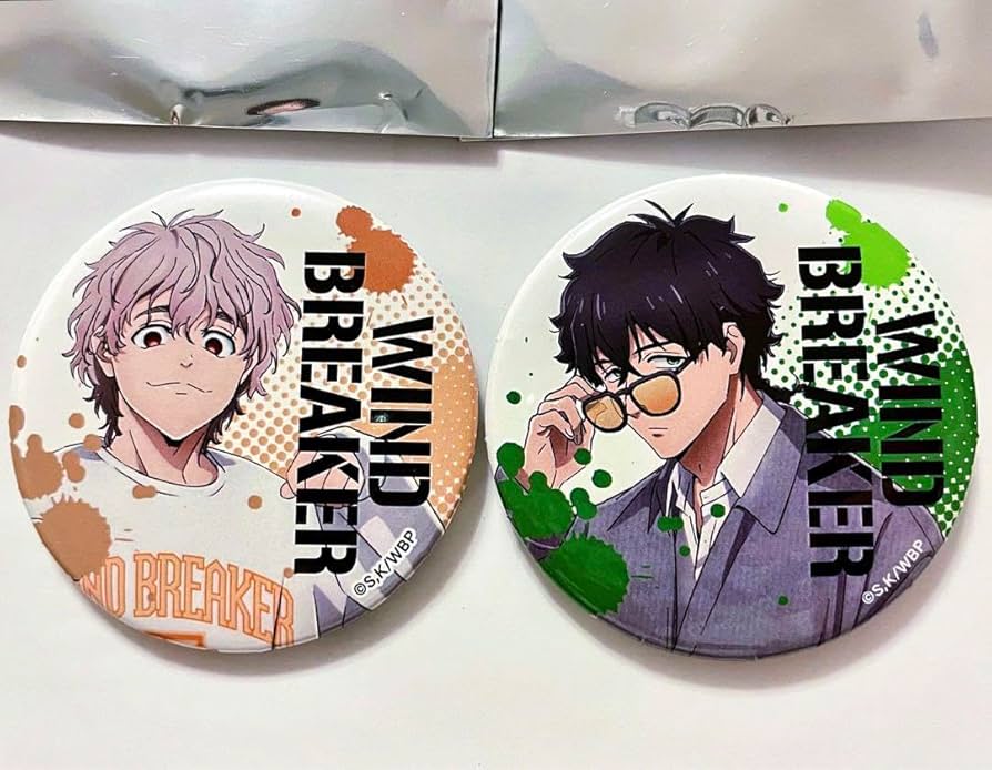 WIND BREAKER ナンジャタウン 缶バッジ ミニゲーム 蘇枋 WIND BREAKER