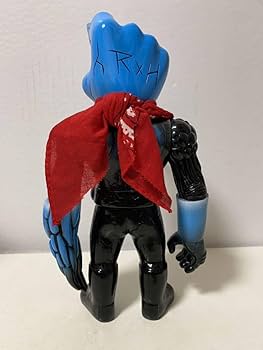 リアルヘッド ジンジャーR ミニ ソフビ フィギュア 赤 黒 リアルヘッド