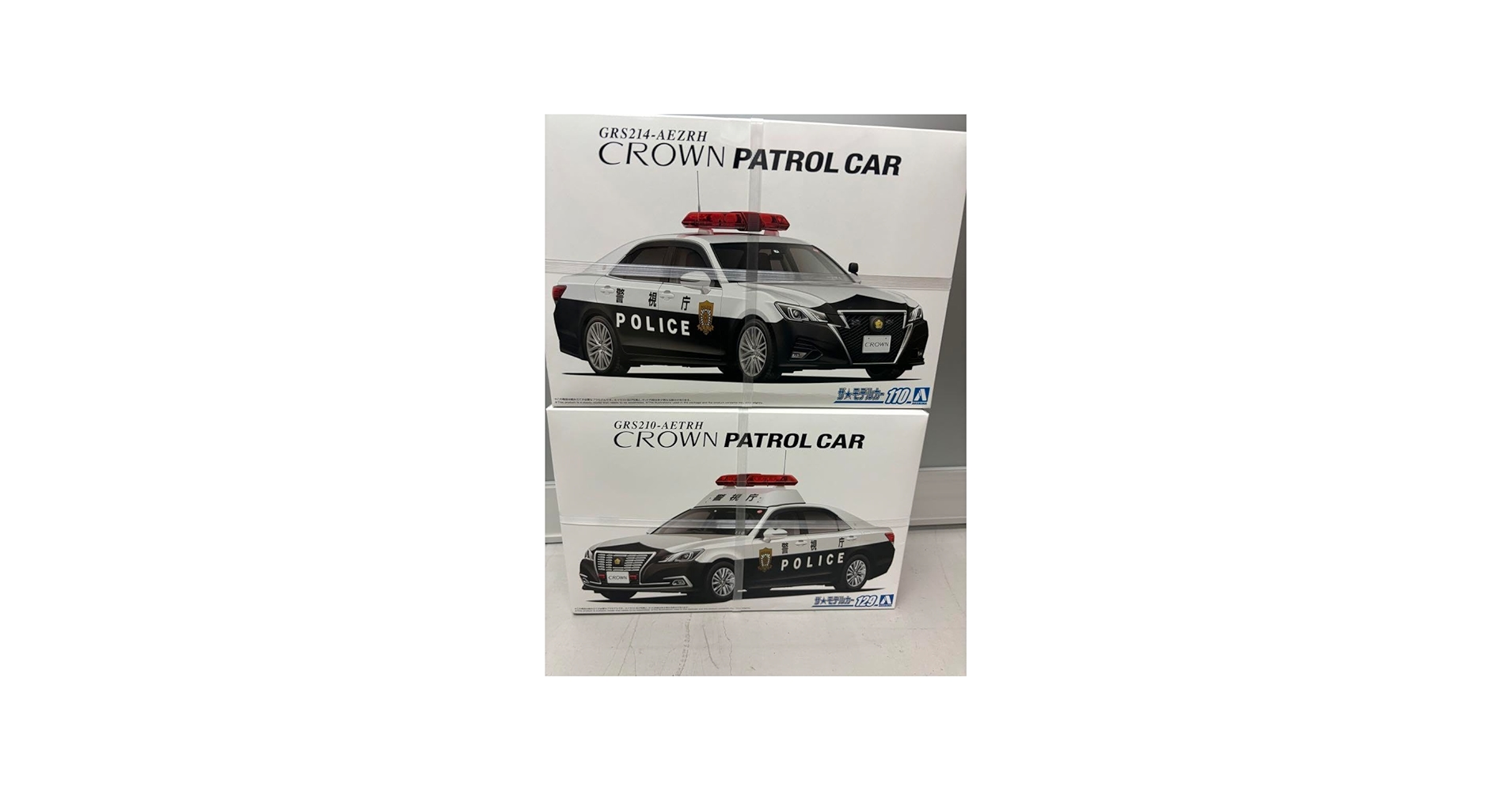 Amazon | アオシマ 1/24 GRS-214 GRS-210 クラウン パトカー