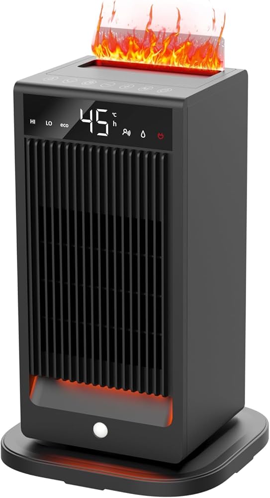 Amazon | セラミックヒーター 1200W大風量【2025全新登場 超音波加湿