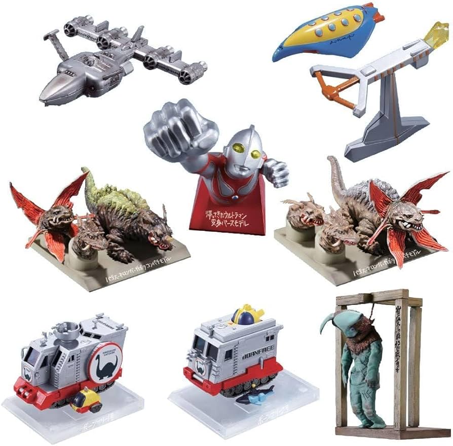 Amazon.co.jp: 円谷倉庫Ⅱ 全8種＋シークレット1種 フルコンプ : おもちゃ