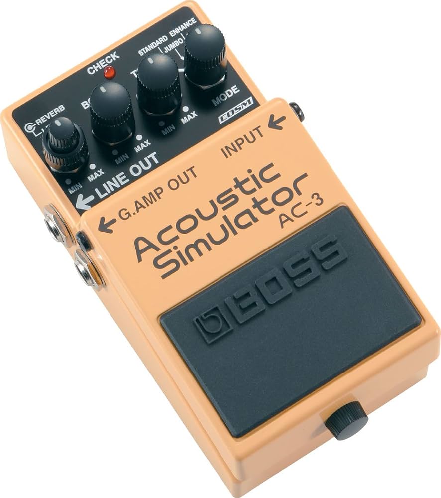 Amazon.com: BOSS AC-3 Advanced Acoustic Simulator Guitar Pedal