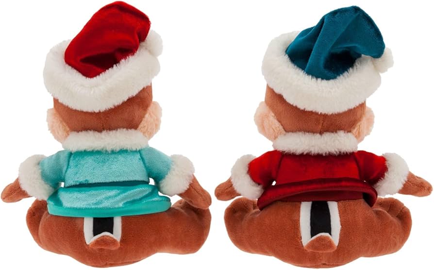 Amazon.co.jp: Disney Store 公式チップ&デールホリデーぬいぐるみ