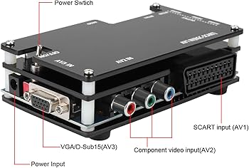 Amazon | OSSC オープンソーススキャンコンバーター SCART付き VGA