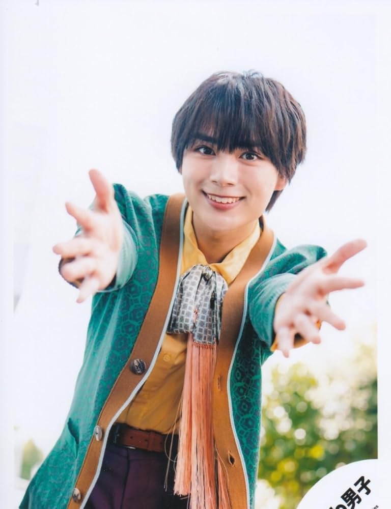 Amazon.co.jp: なにわ男子 公式 生 写真（大西流星）J01506 : おもちゃ