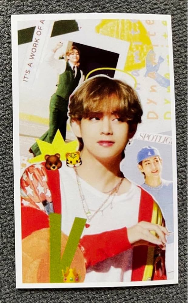 Amazon.co.jp: V テヒョン テテ BTS ダイナマイト トレカ カード 防弾