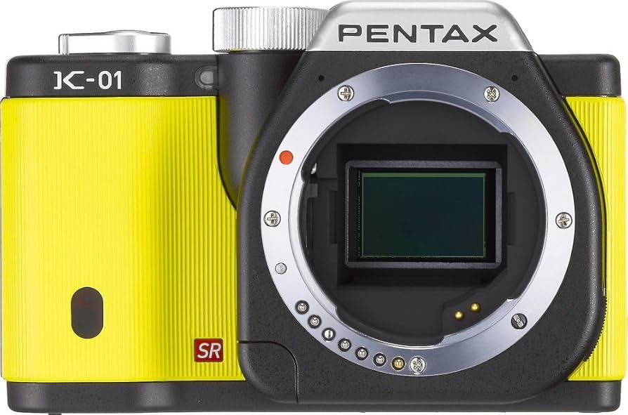 Amazon | Pentax K-01 Mirrorless Digital Camera, Yellow (Body only