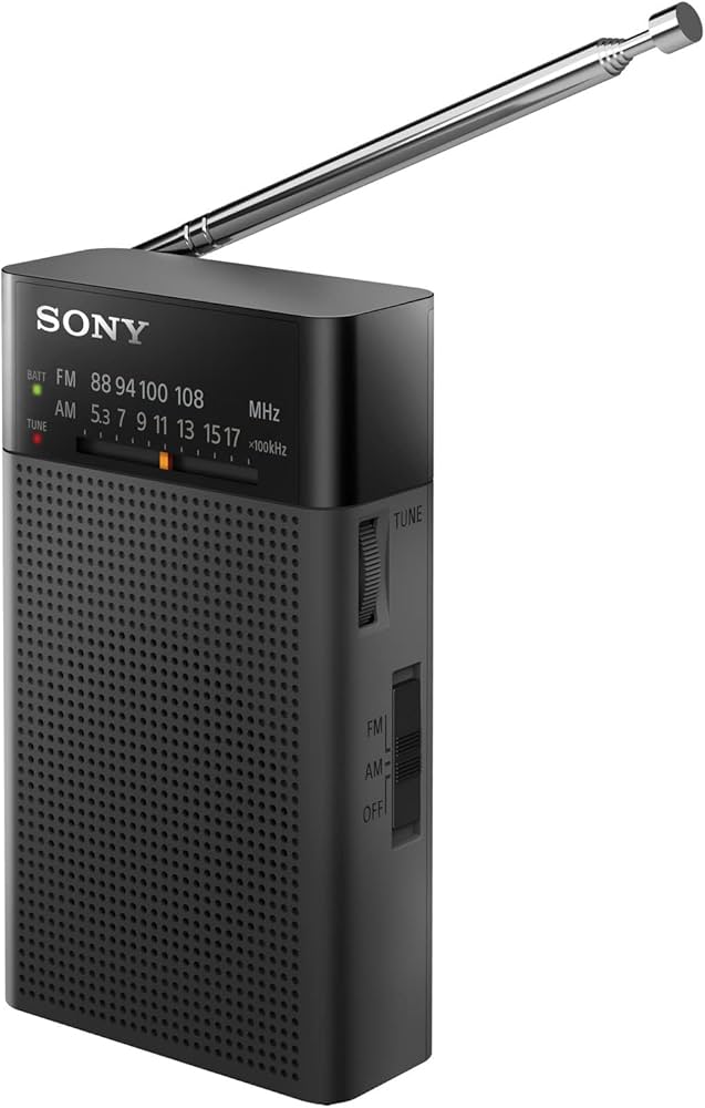 Amazon.com: Sony ICF-P27 Portable Radio with Speaker and AM/FM