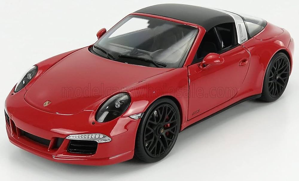 Schuco Porsche 911 991 Carrera 4 GTS Targa 2014 Voiture miniature