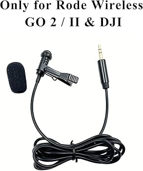 Amazon.com: NewTH Lavalier Lapel Microphone Compatible with DJI
