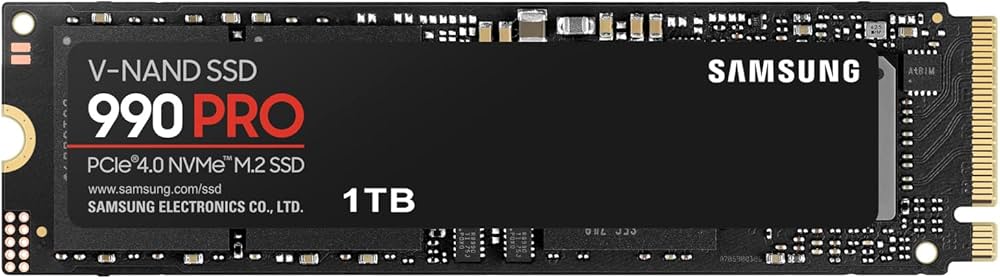 Amazon.co.jp: Samsung 990 PRO 1TB PCIe Gen 4.0 x4 (最大転送速度
