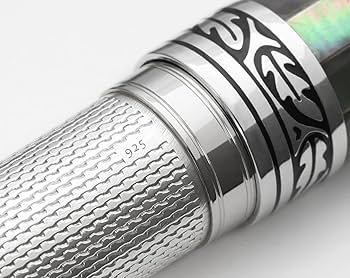 Amazon | Xezo Maestro ソリッド925スターリングシルバーとブラック