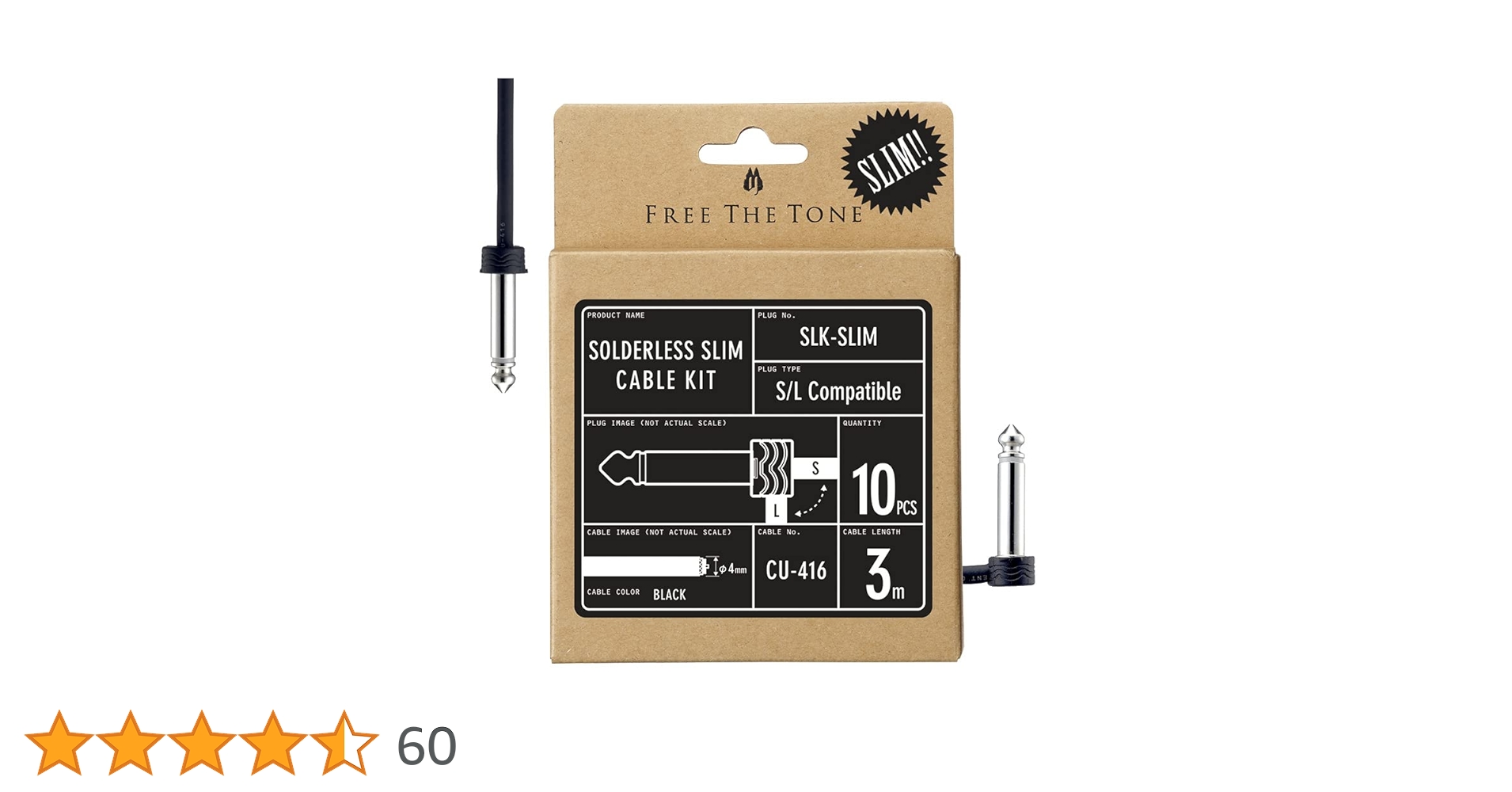 配信機器・PA機器・レコーディング機器 SOLDERLESS SLIM CABLE KIT SLK