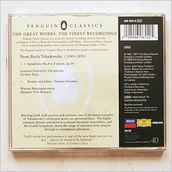 Tchaikovsky, Pyotr Il'yich, George Szell, Herbert von Karajan