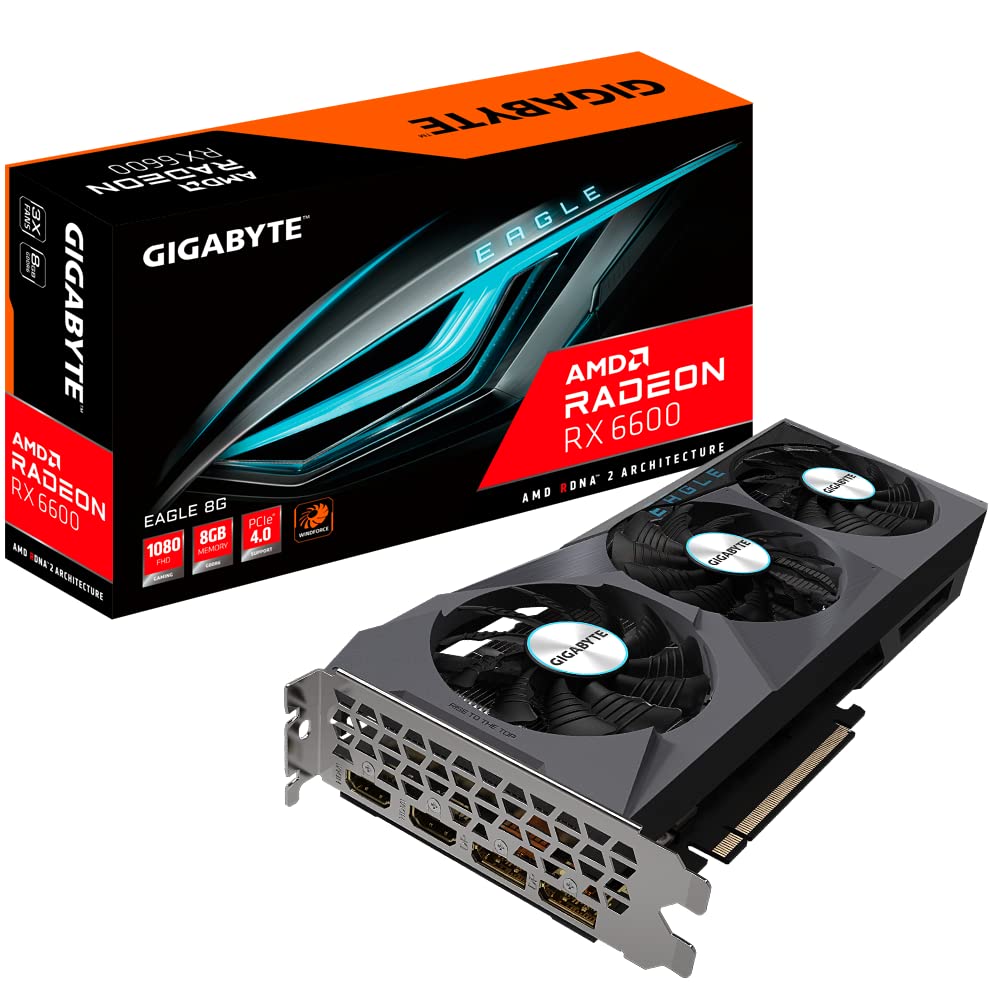 Amazon.com: GIGABYTE Radeon RX 6600 Eagle 8G Graphics Card